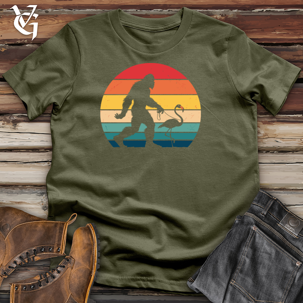 Sasquatch Flamingo Walk Cotton Tee