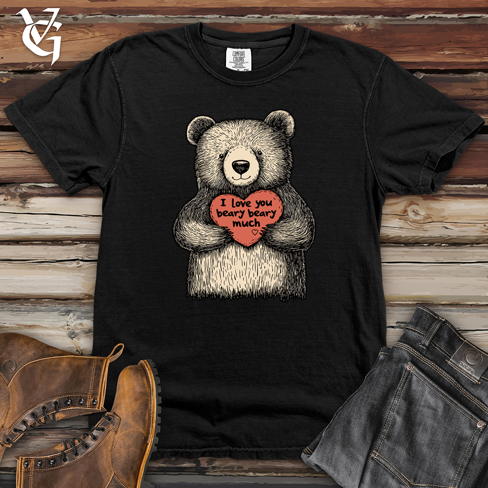 Love You Beary Much Heavy Cotton Comfort Colors Tee