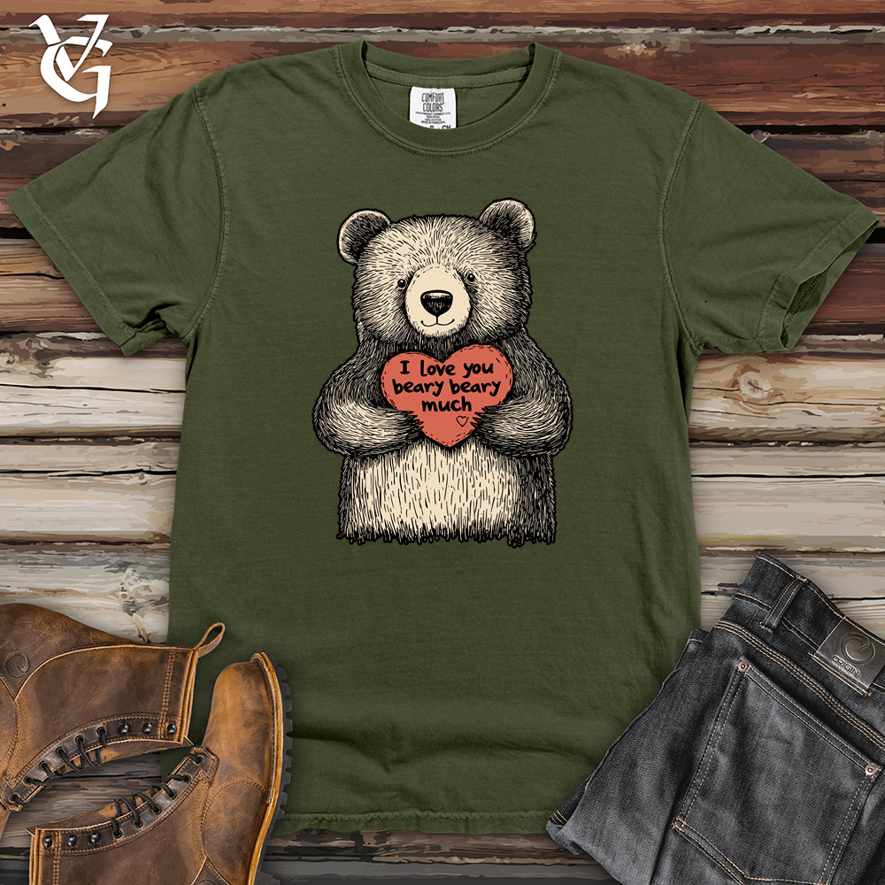 Love You Beary Much Heavy Cotton Comfort Colors Tee