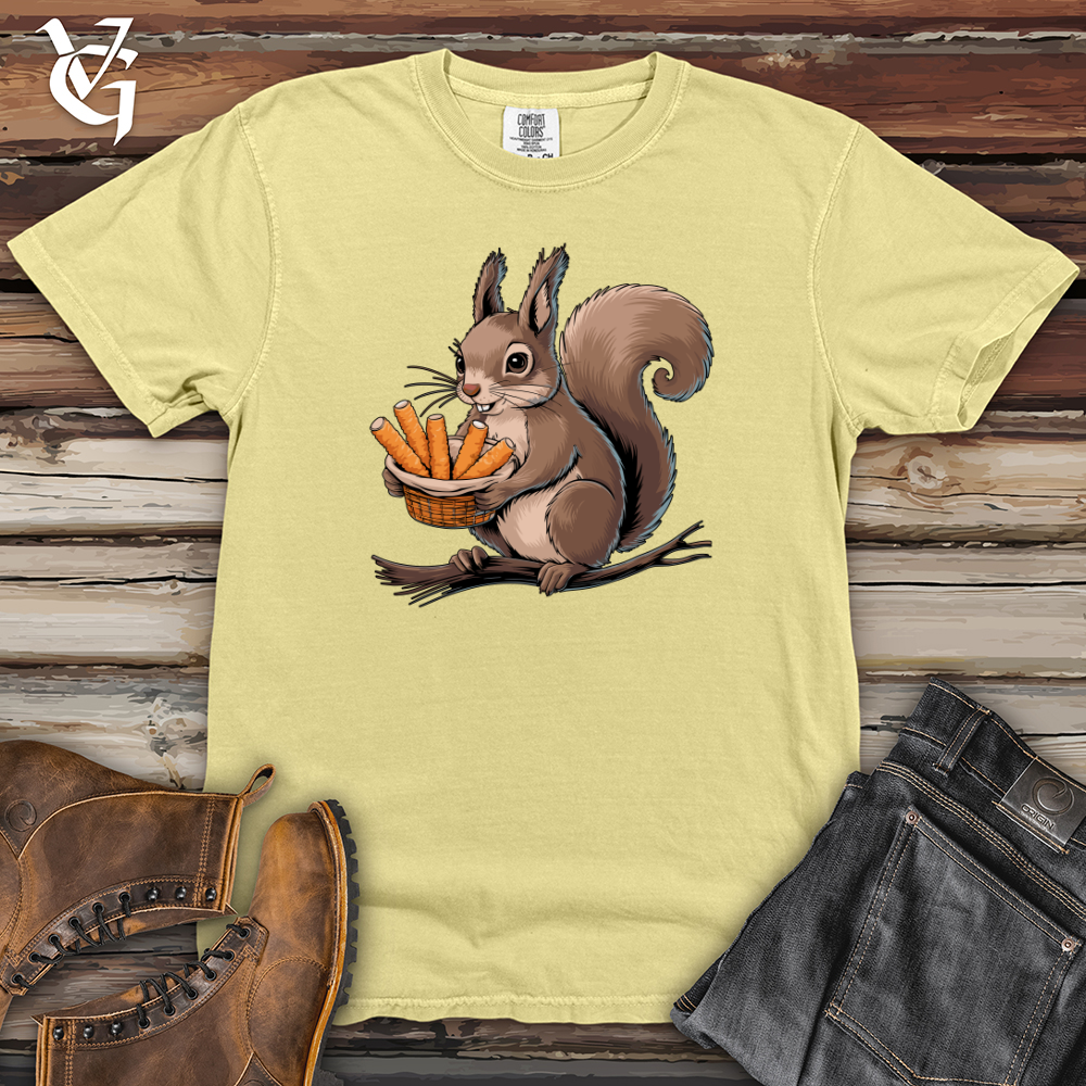 Squirrel with Mozzarella Sticks Heavy Cotton Comfort Colors Tee
