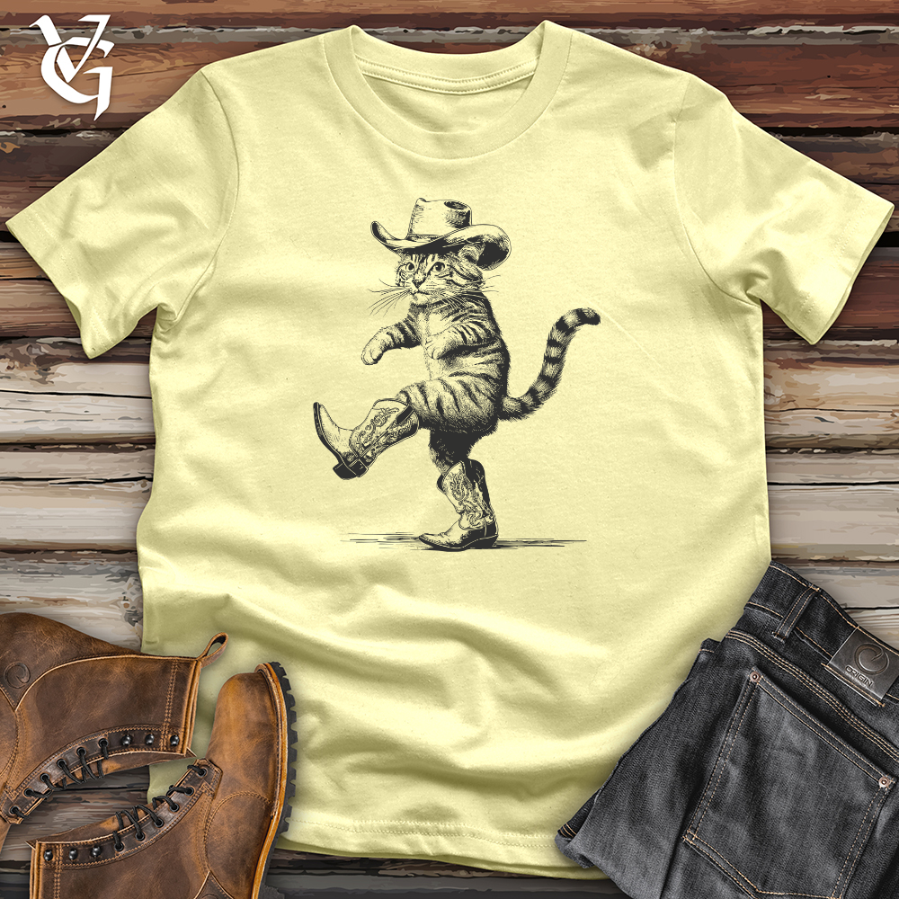 Cowboy Cat Dance Softstyle Tee