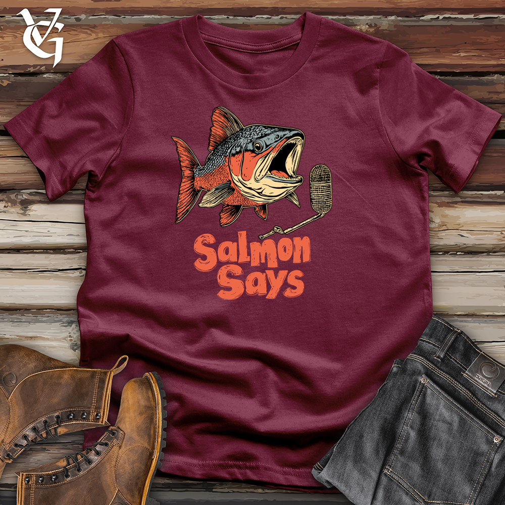 Salmon Says Softstyle Tee