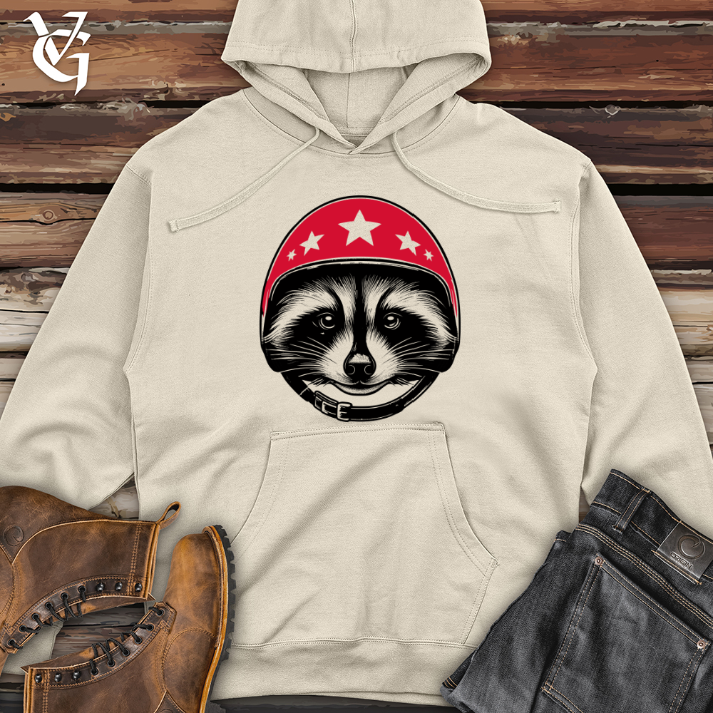 Raccoon Daredevil Midweight Hooded Sweatshirt