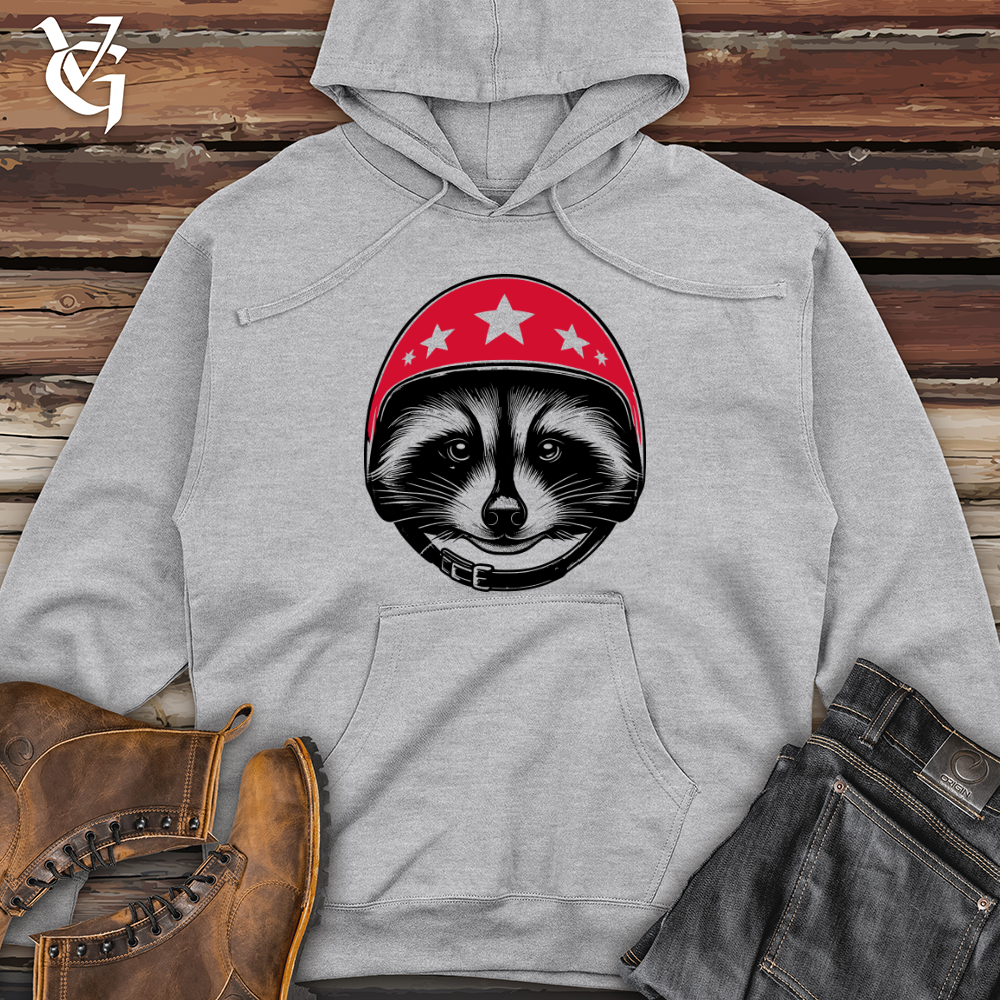 Raccoon Daredevil Midweight Hooded Sweatshirt