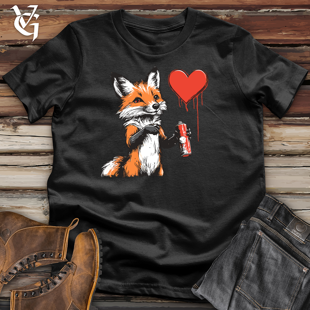 Fox Valentine Graffite Cotton Tee