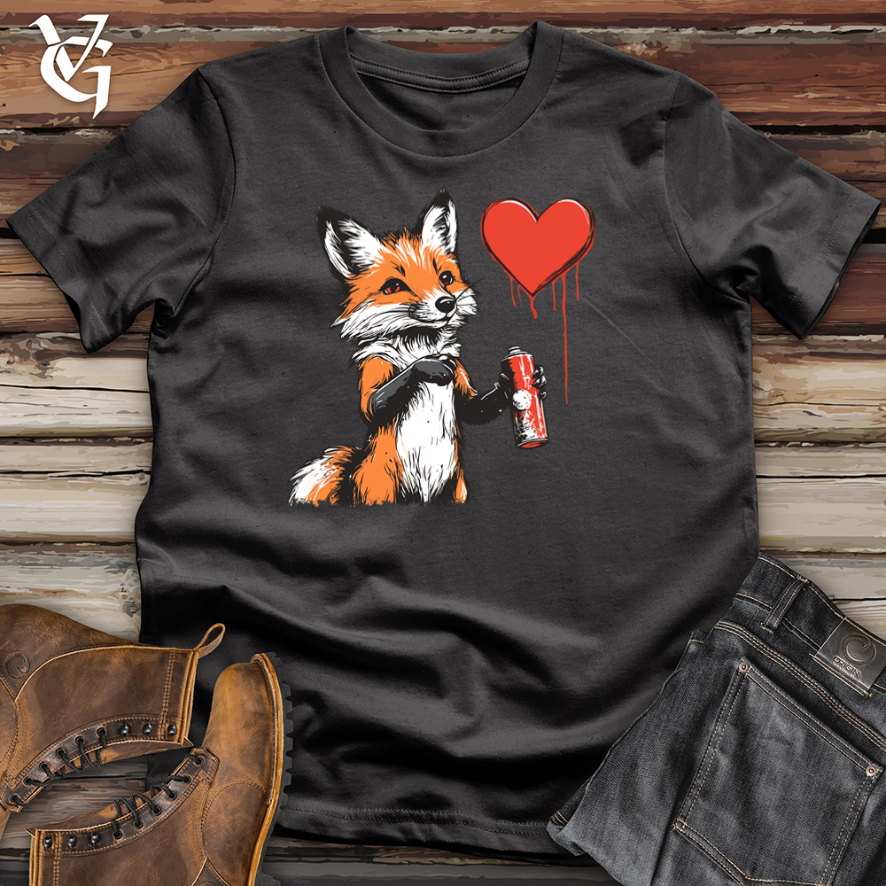 Fox Valentine Graffite Cotton Tee