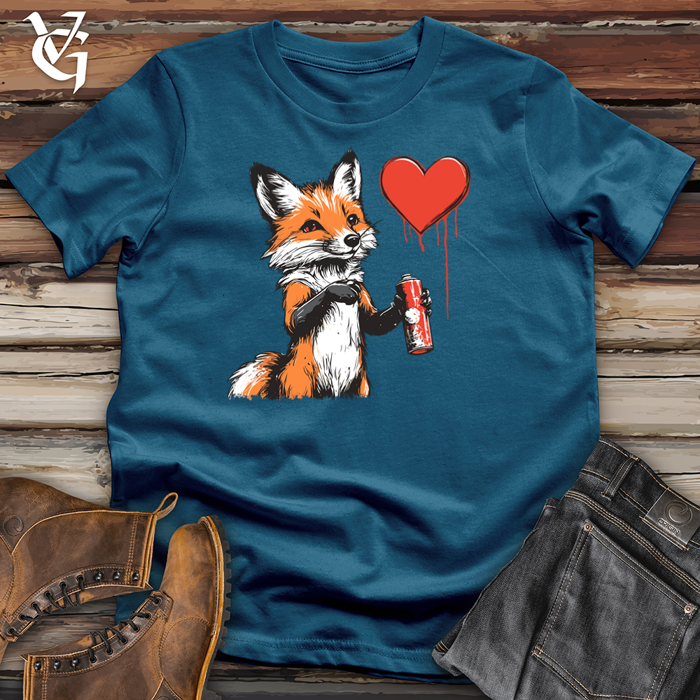 Fox Valentine Graffite Cotton Tee