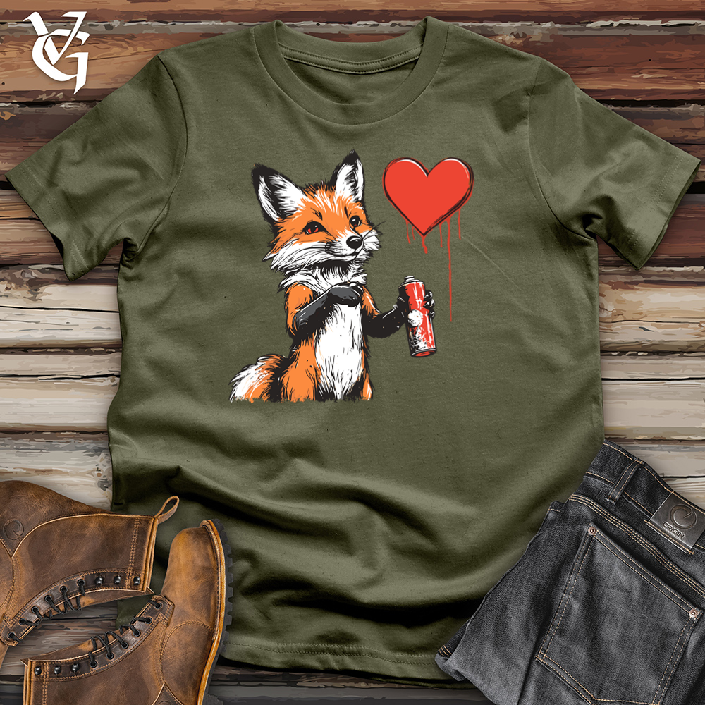 Fox Valentine Graffite Cotton Tee