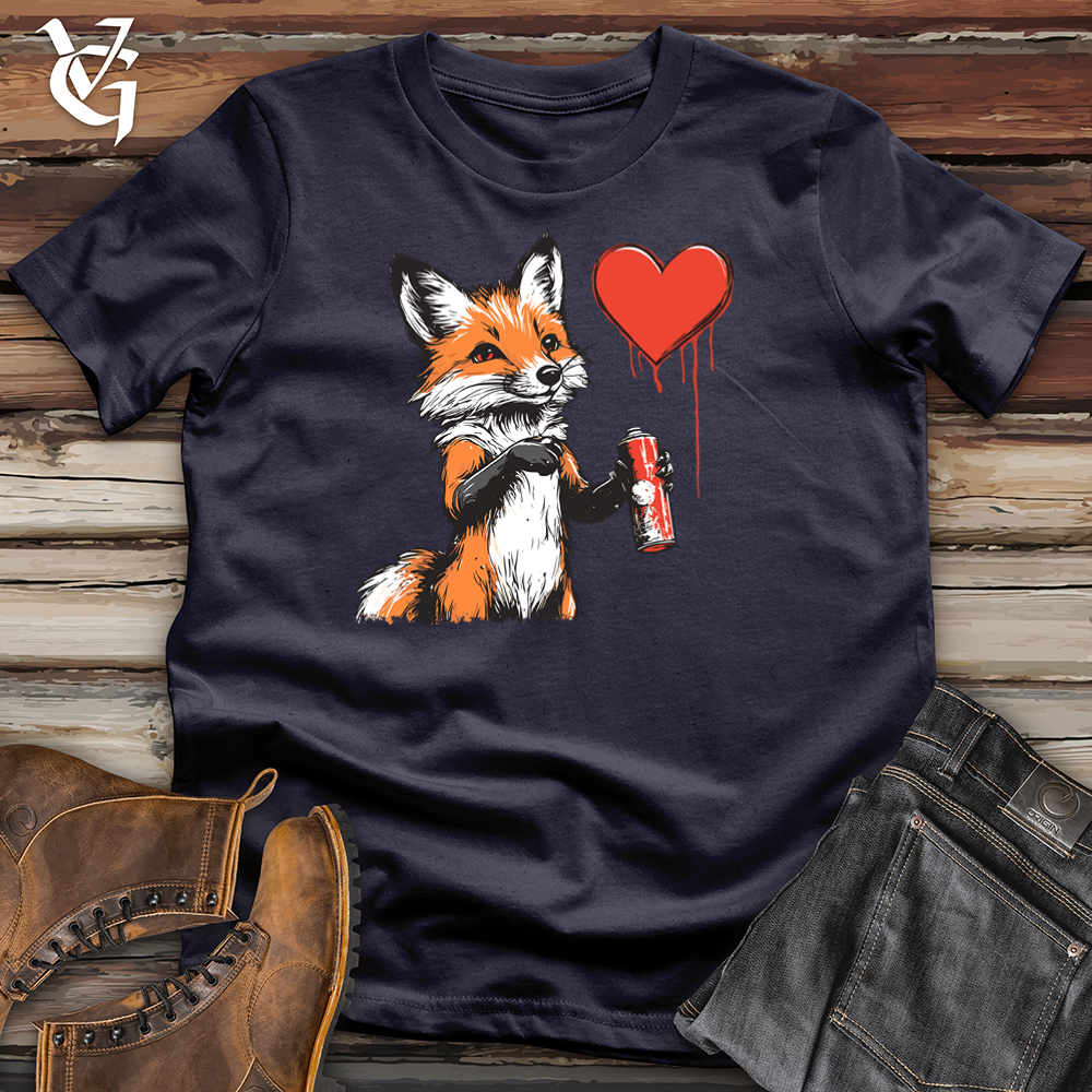 Fox Valentine Graffite Cotton Tee