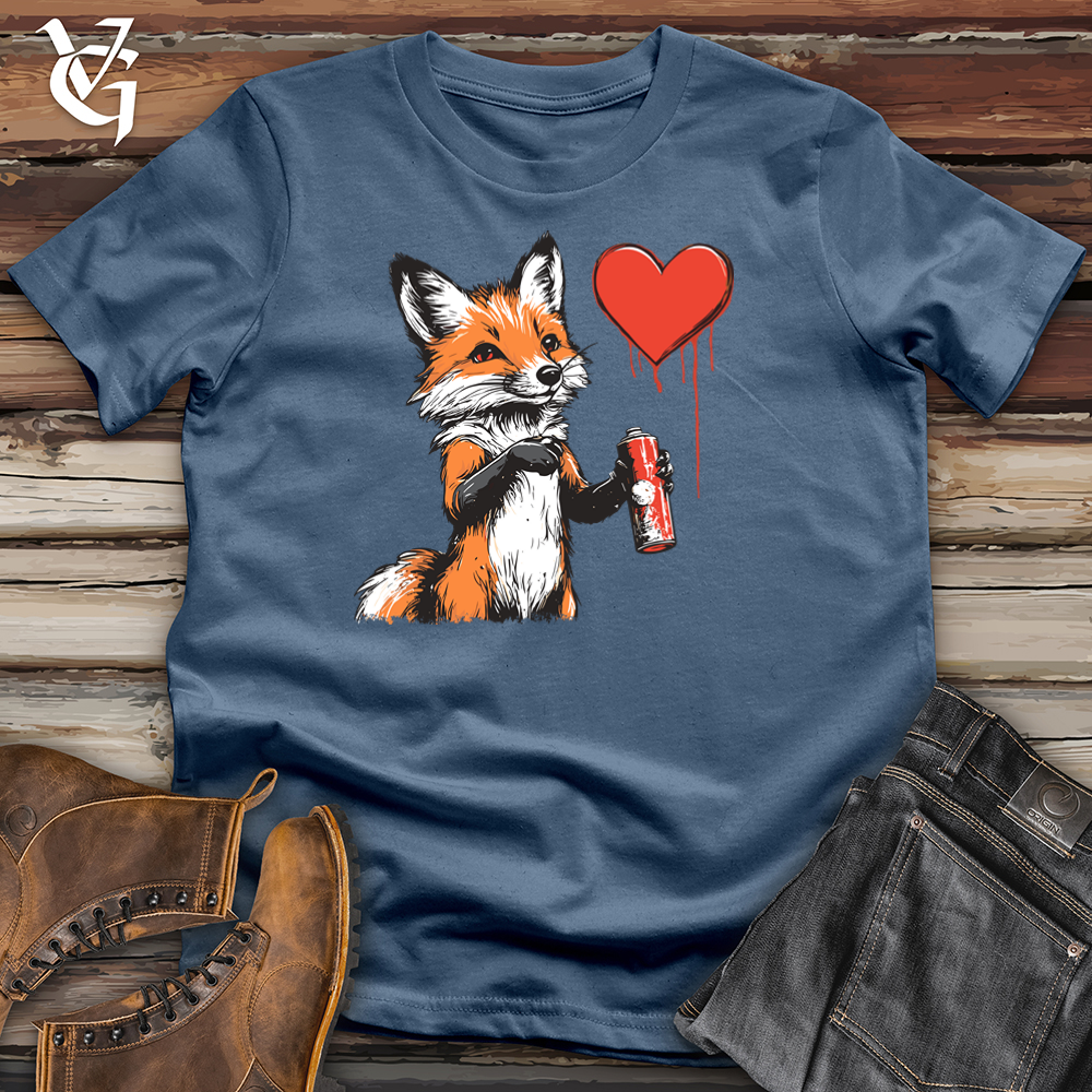 Fox Valentine Graffite Cotton Tee