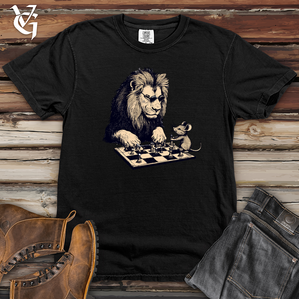 Mouse Lion Chess Heavy Cotton Comfort Colors Tee