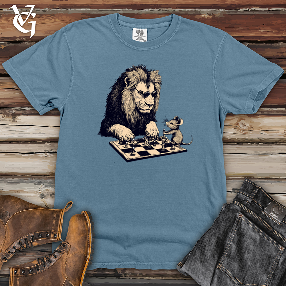 Mouse Lion Chess Heavy Cotton Comfort Colors Tee