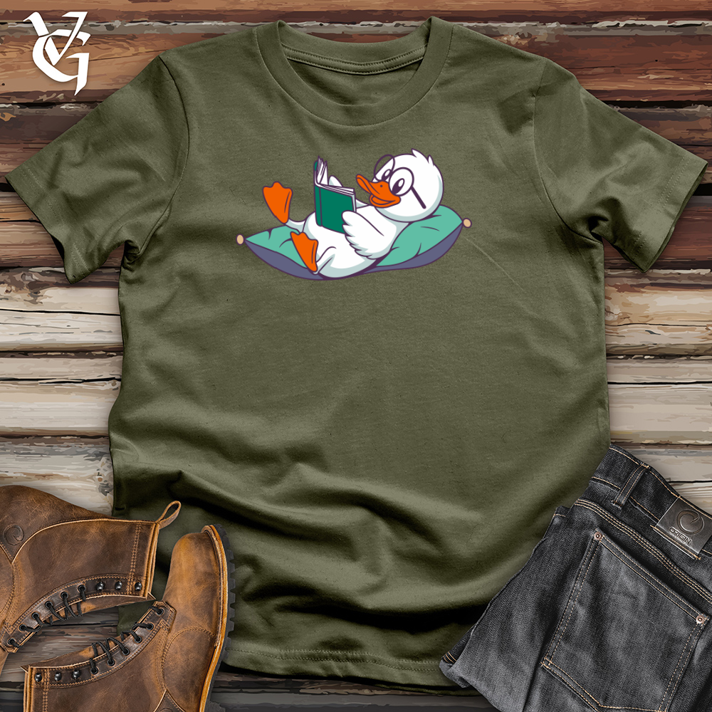 Duck Reading Cotton Tee