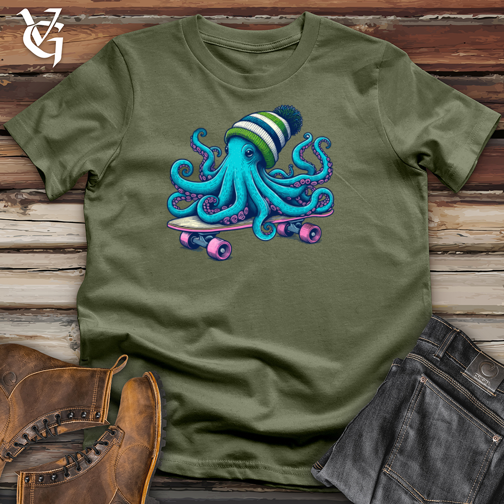 Blue Octopus Softstyle Tee