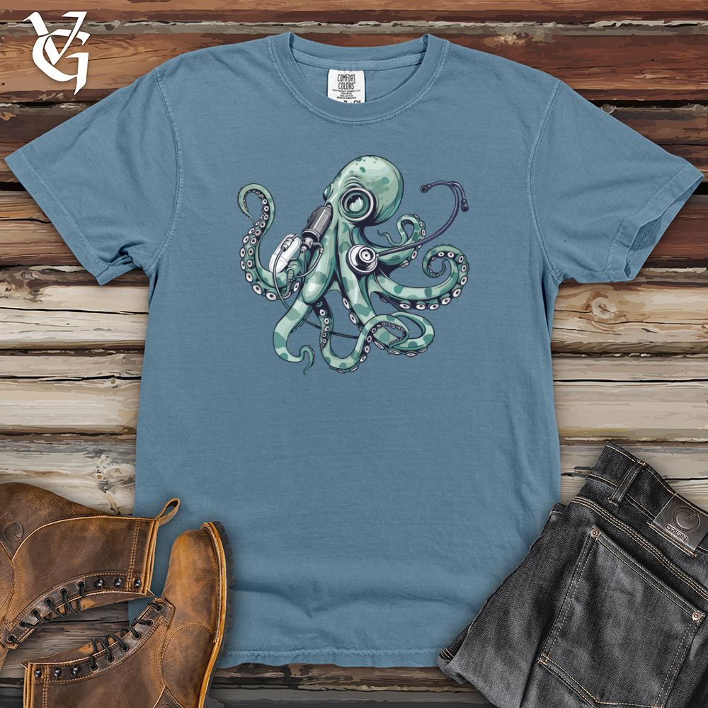 Octopus Respiratory Therapist Heavy Cotton Comfort Colors Tee