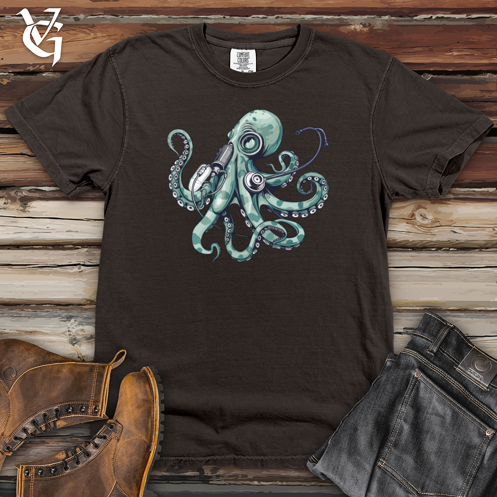 Octopus Respiratory Therapist Heavy Cotton Comfort Colors Tee