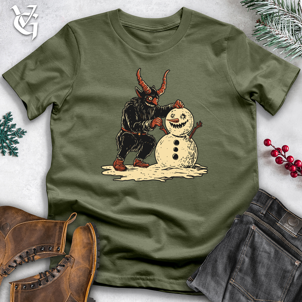 Krampus Snowman Softstyle Tee