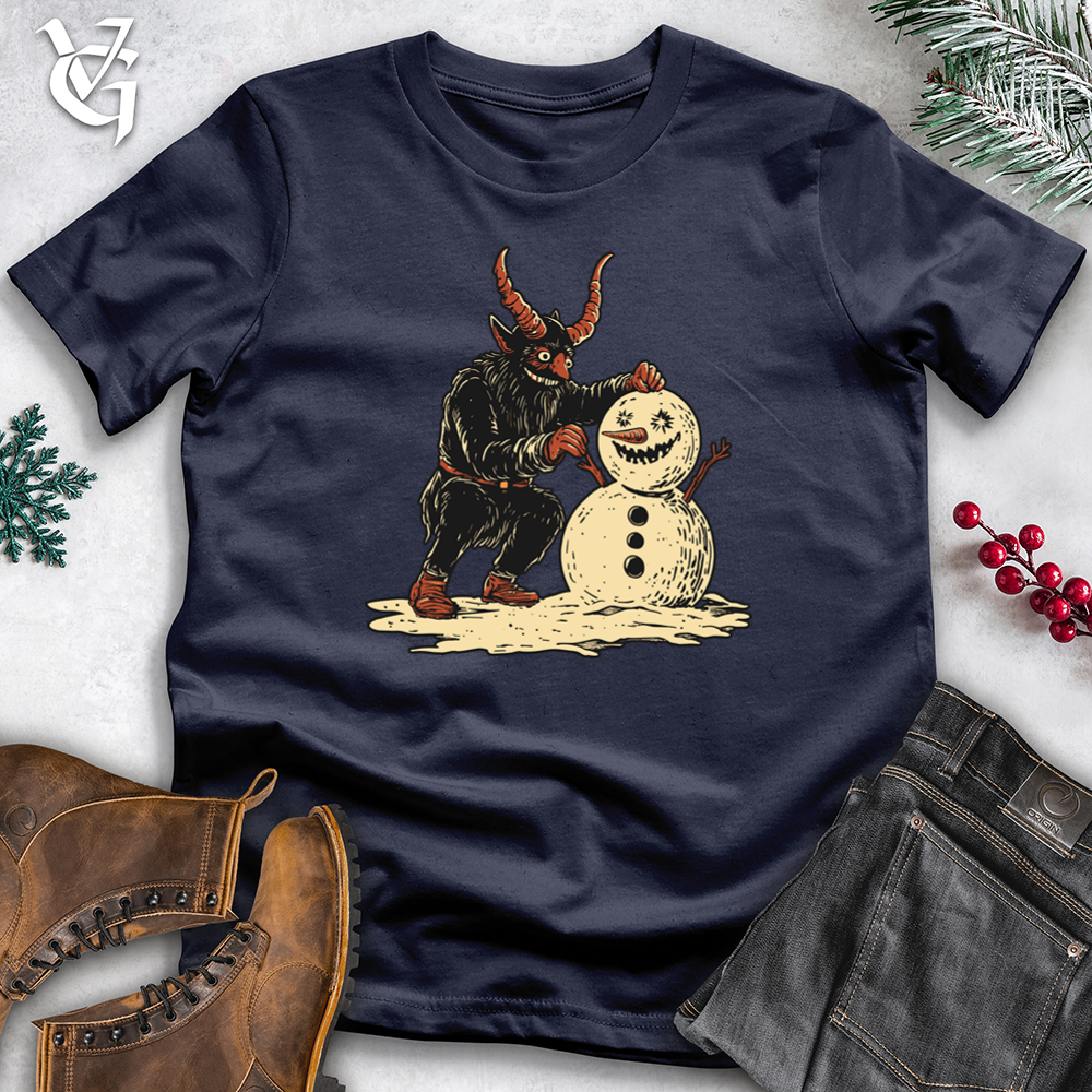 Krampus Snowman Softstyle Tee