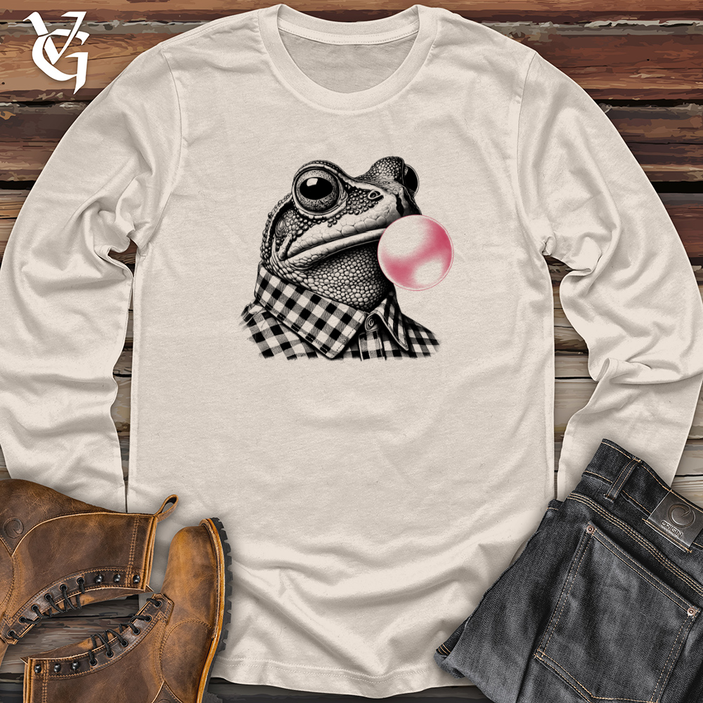 Frog Bubble Gum Long Sleeve