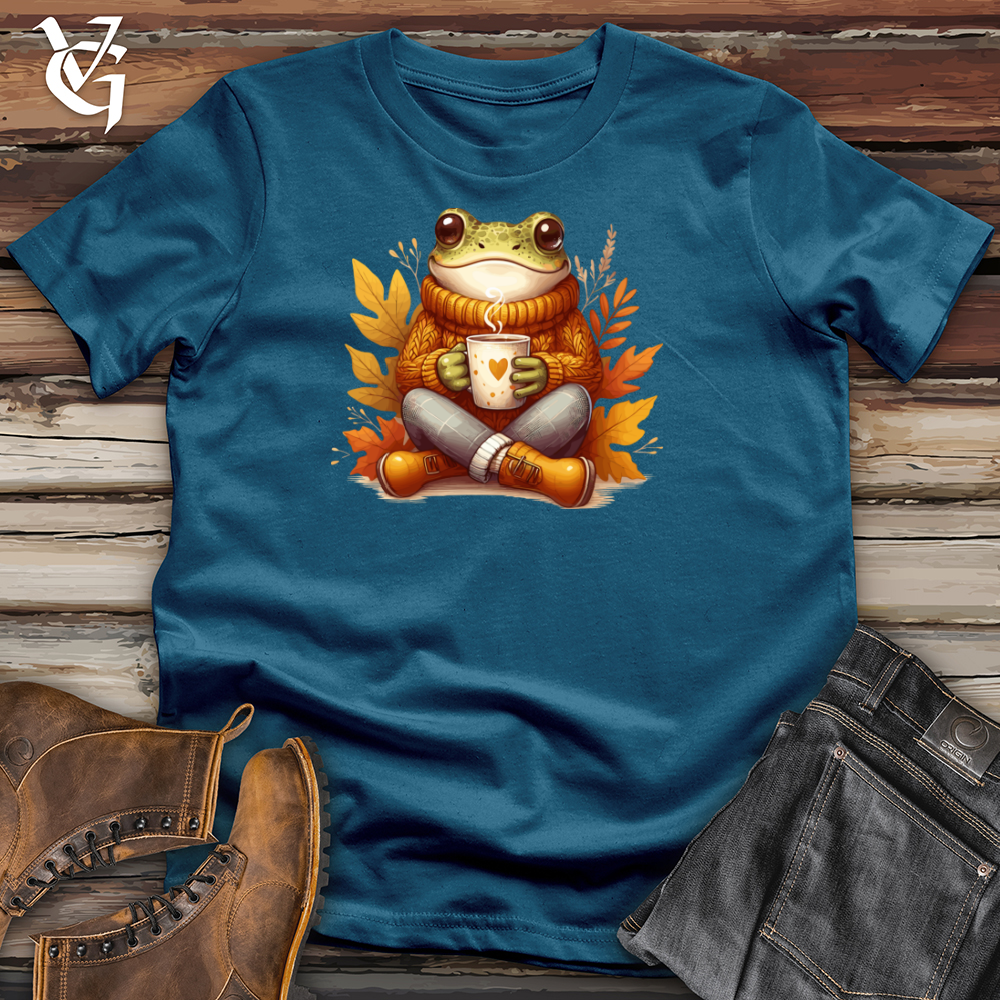 Frog Drinking Cotton Tee
