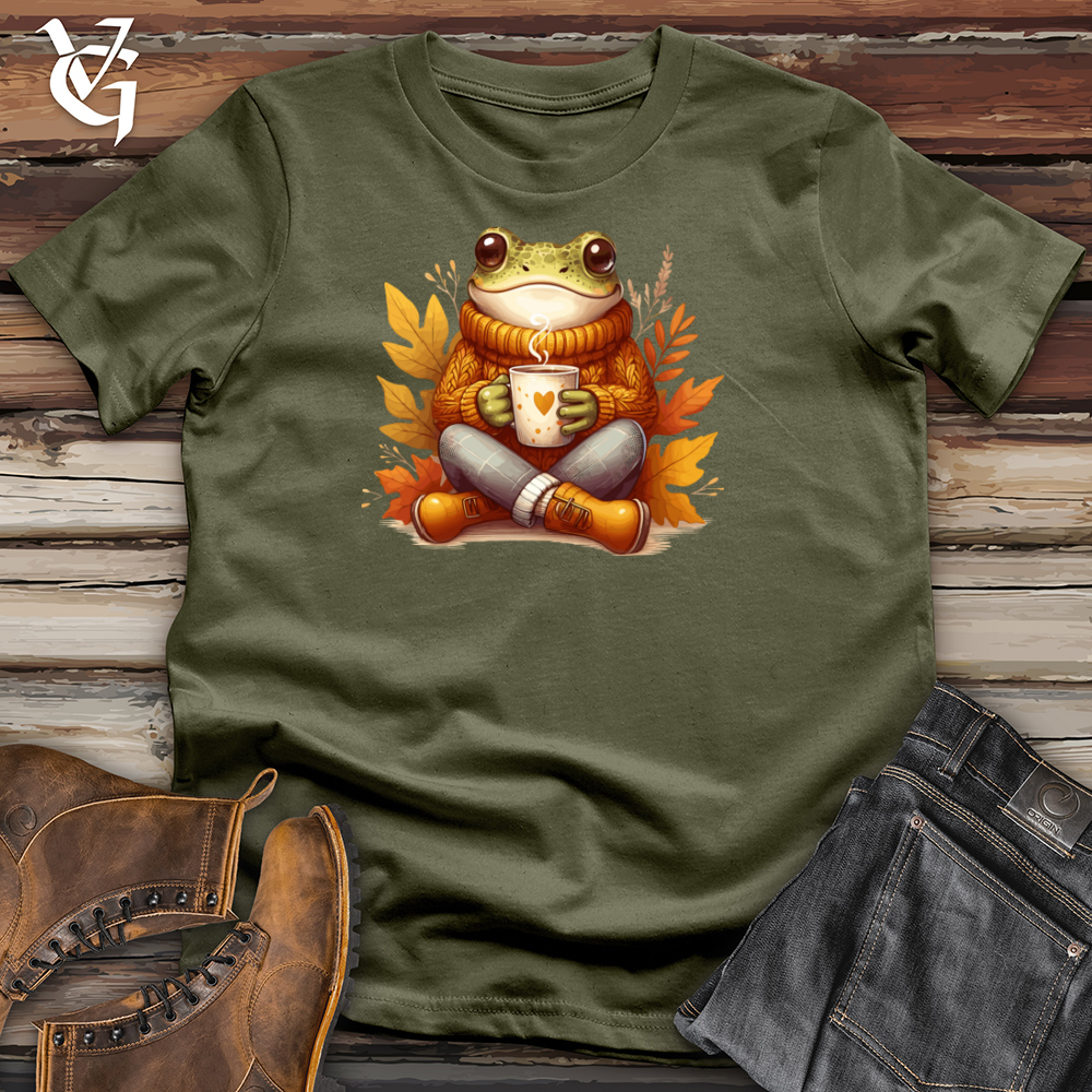 Frog Drinking Cotton Tee