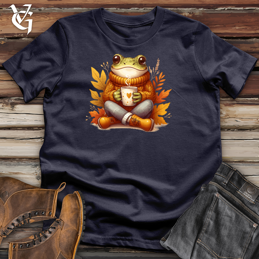 Frog Drinking Cotton Tee