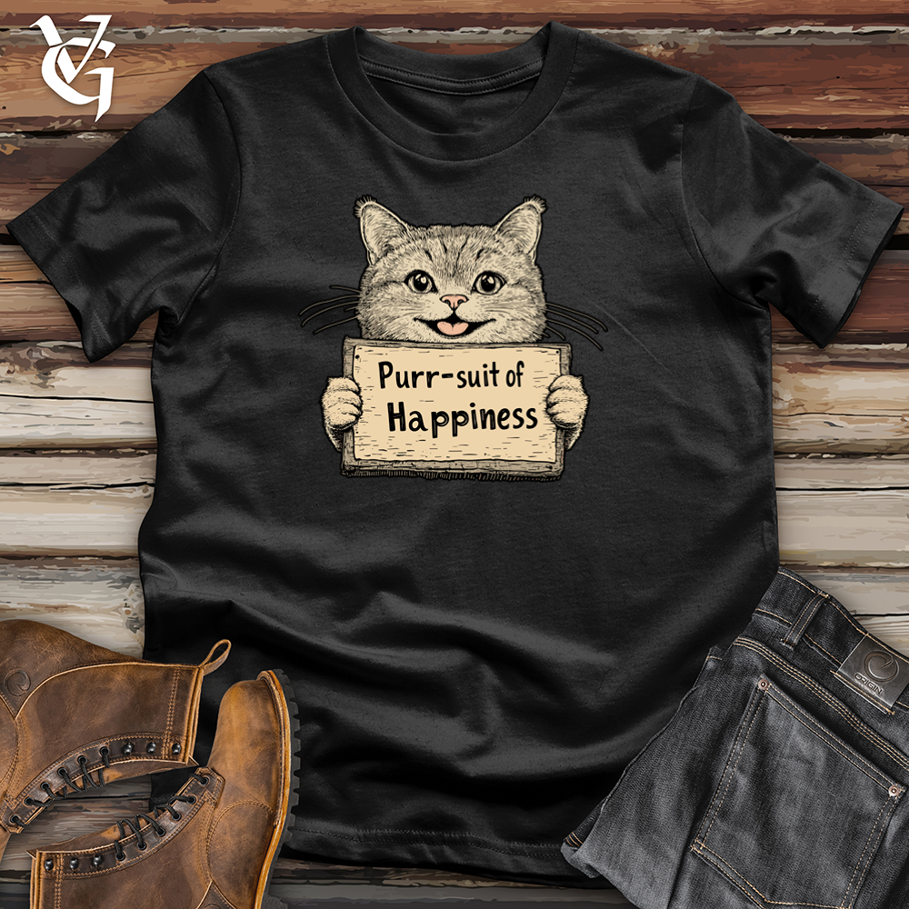 Purr-suit Of Happiness Softstyle Tee