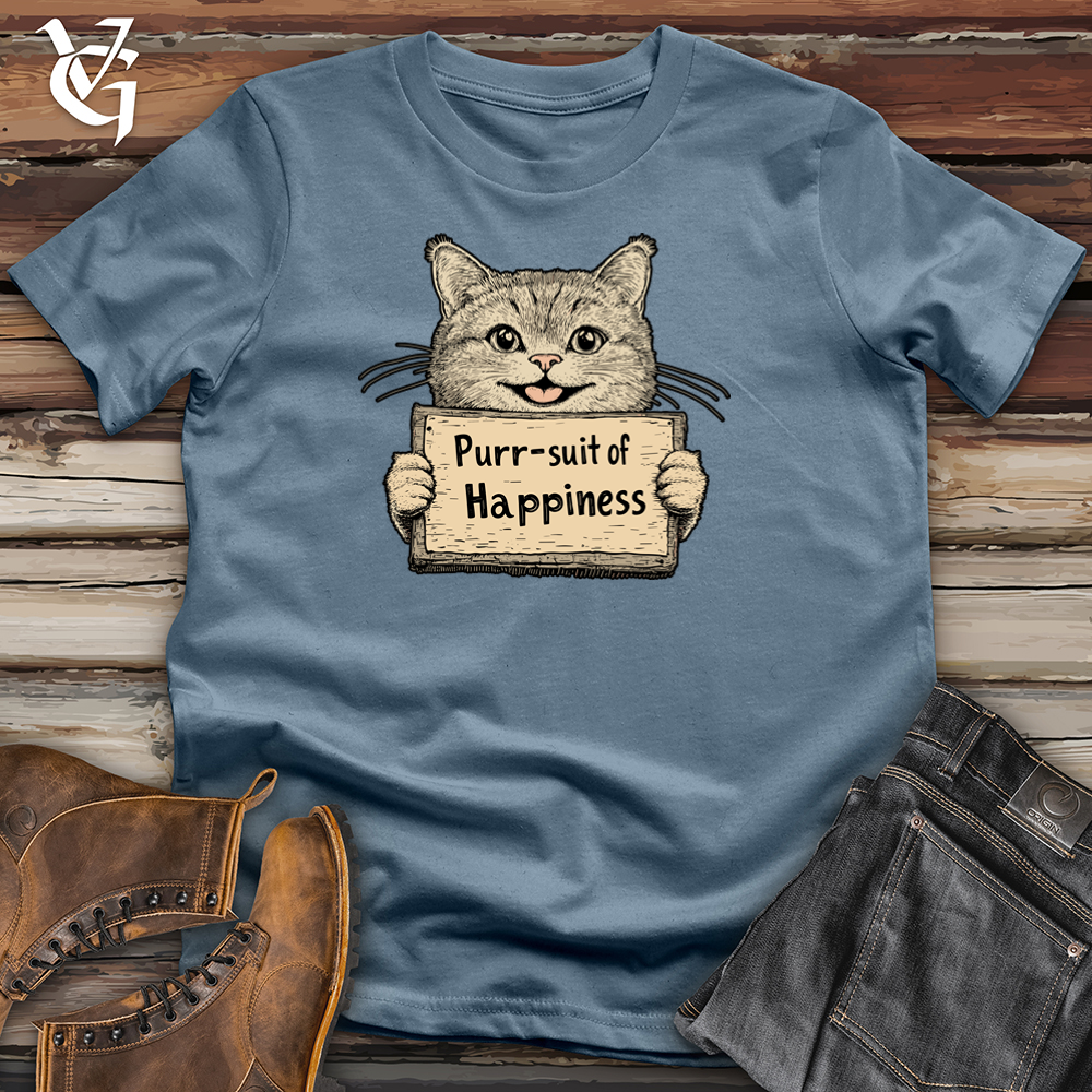 Purr-suit Of Happiness Softstyle Tee