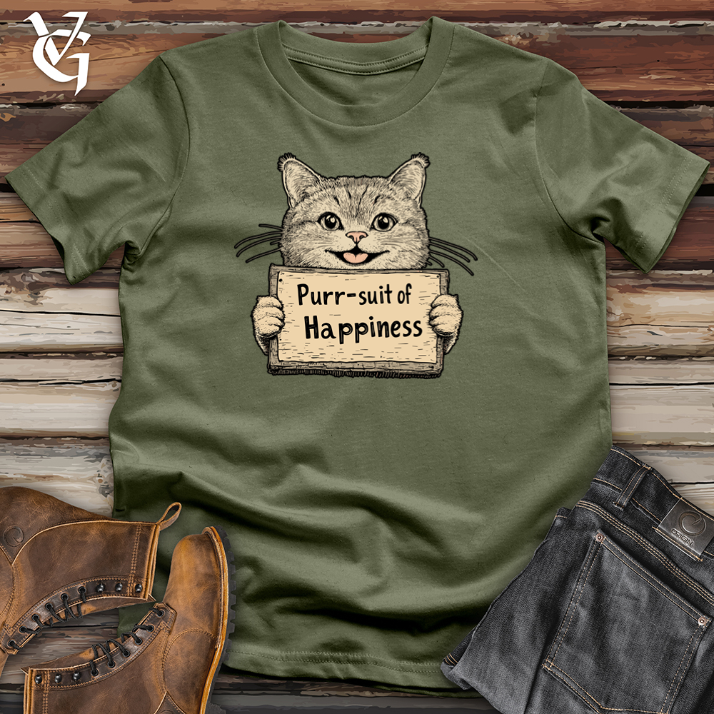 Purr-suit Of Happiness Softstyle Tee