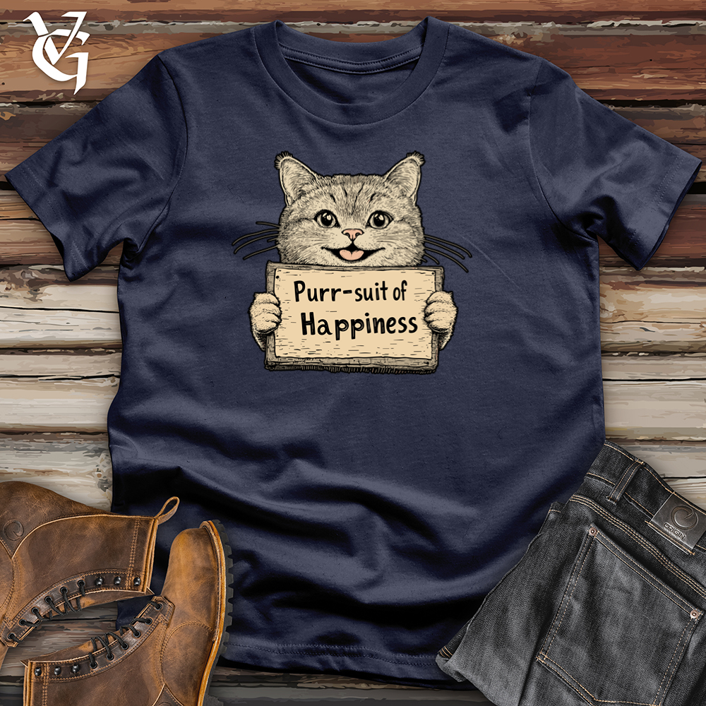 Purr-suit Of Happiness Softstyle Tee