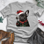 Father Christmas Pug Softstyle Tee