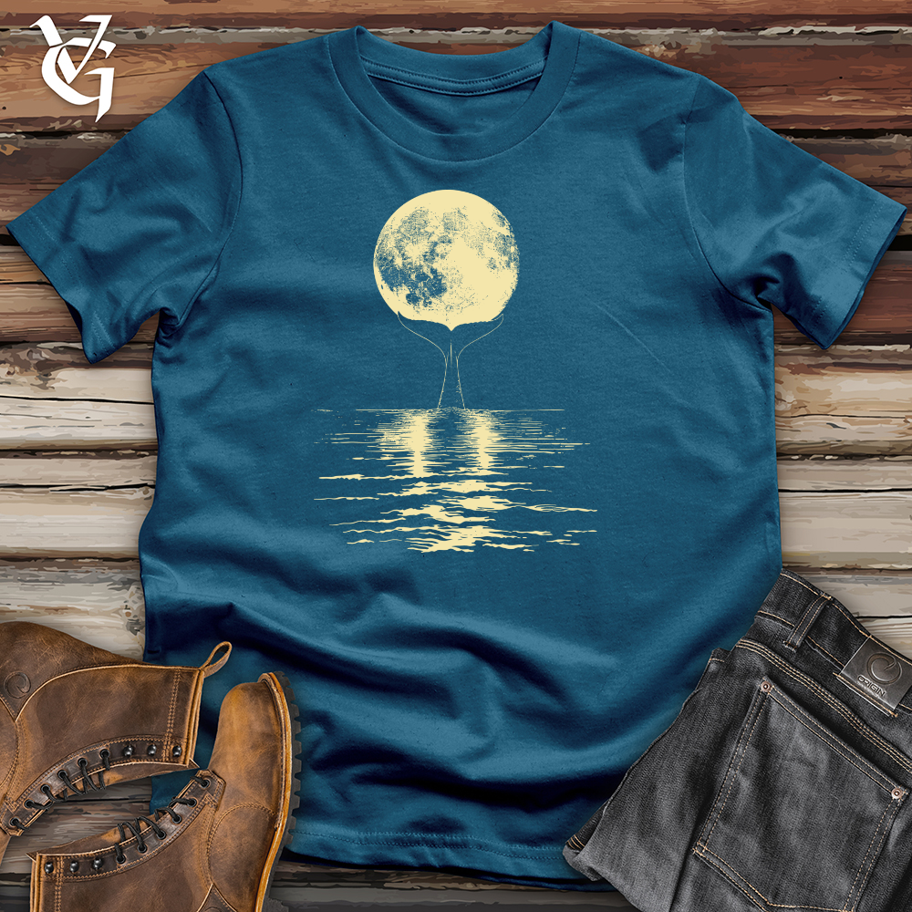 Lunar Whale Serenade Cotton Tee