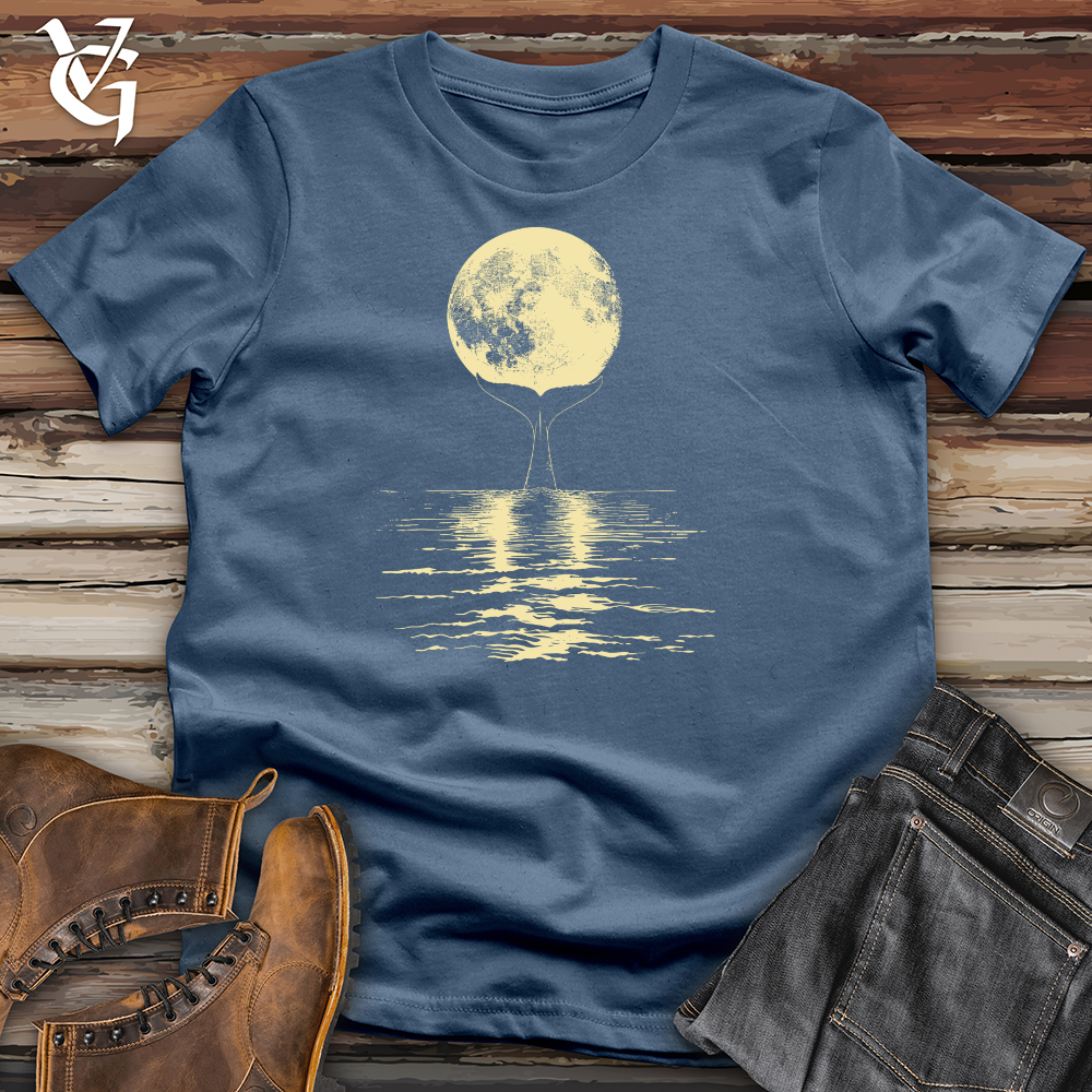 Lunar Whale Serenade Cotton Tee