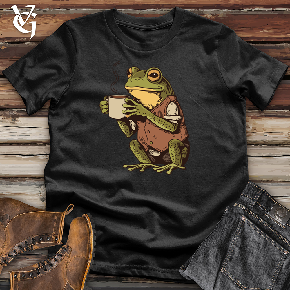 Coffee Frog Cotton Tee
