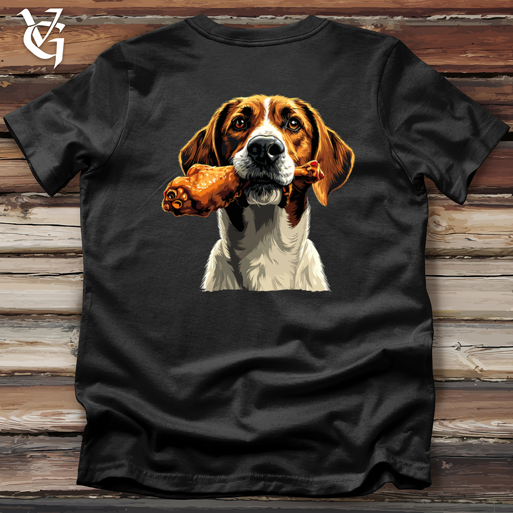Hound With Chicken Wings Cotton Tee