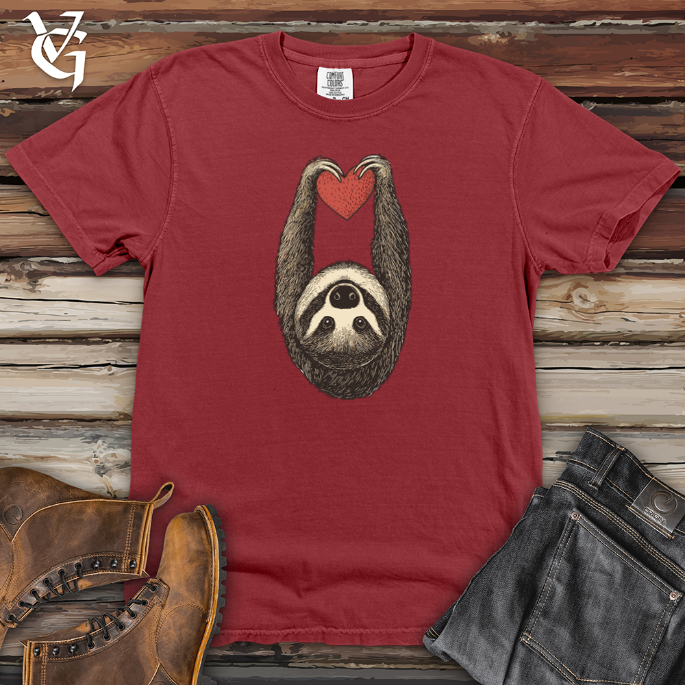 Love Sick Sloth Heavy Cotton Comfort Colors Tee