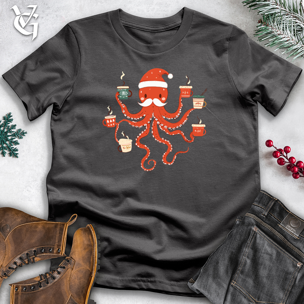 Octopus Christmas Cheer Softstyle Tee