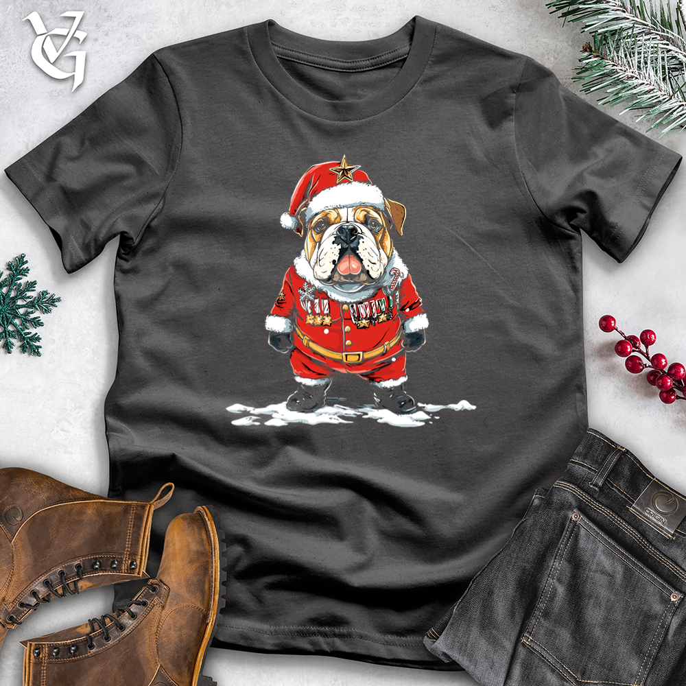 Sgt Bulldog Santa Softstyle Tee