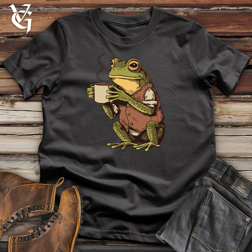 Coffee Frog Cotton Tee