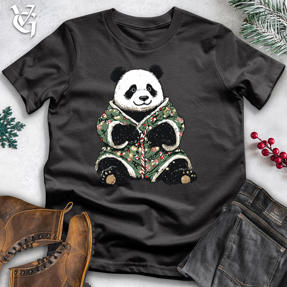 Holiday Panda Cotton Tee