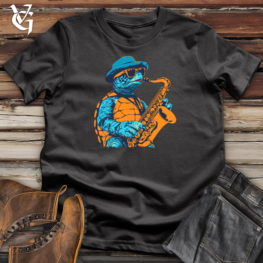 Turtle Sax Cotton Tee