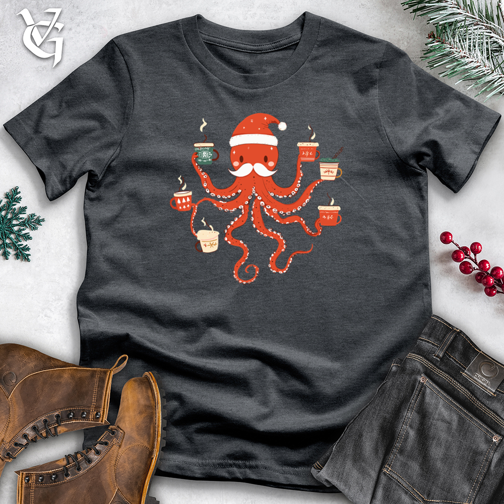 Octopus Christmas Cheer Softstyle Tee