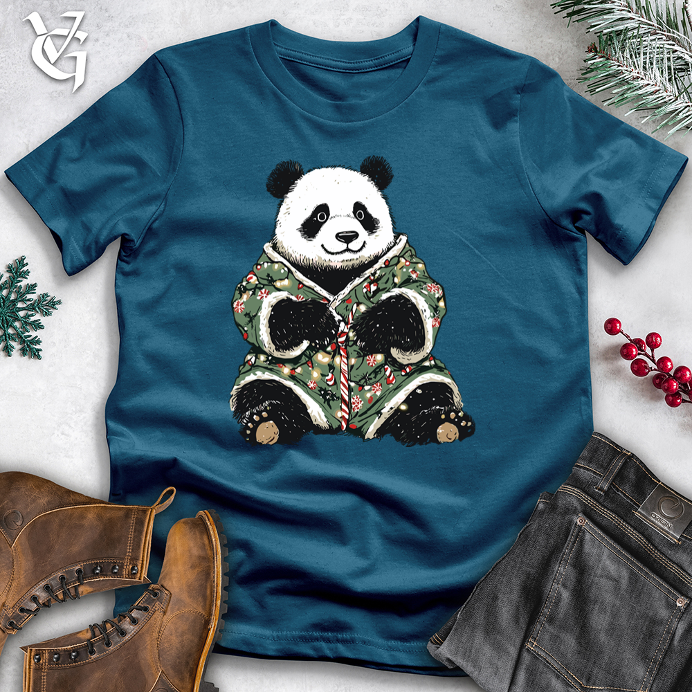 Holiday Panda Cotton Tee