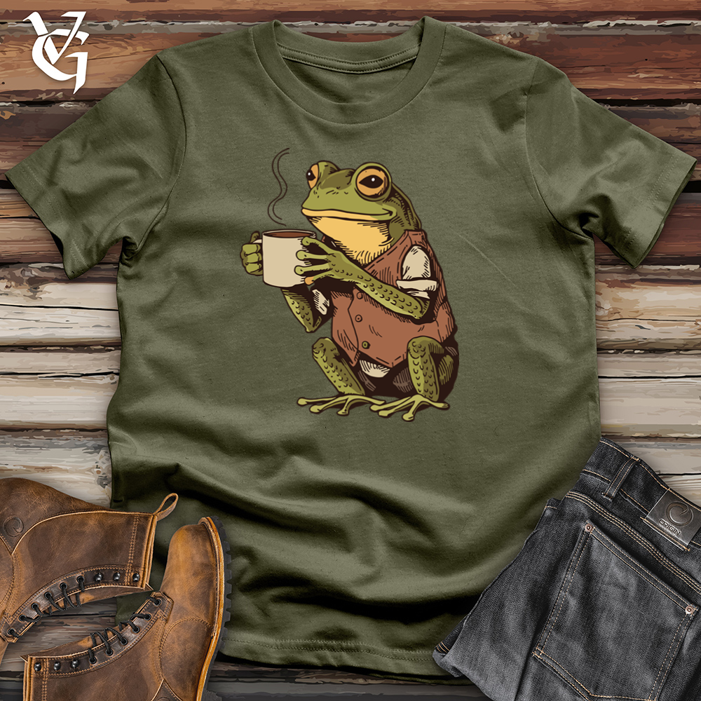 Coffee Frog Cotton Tee