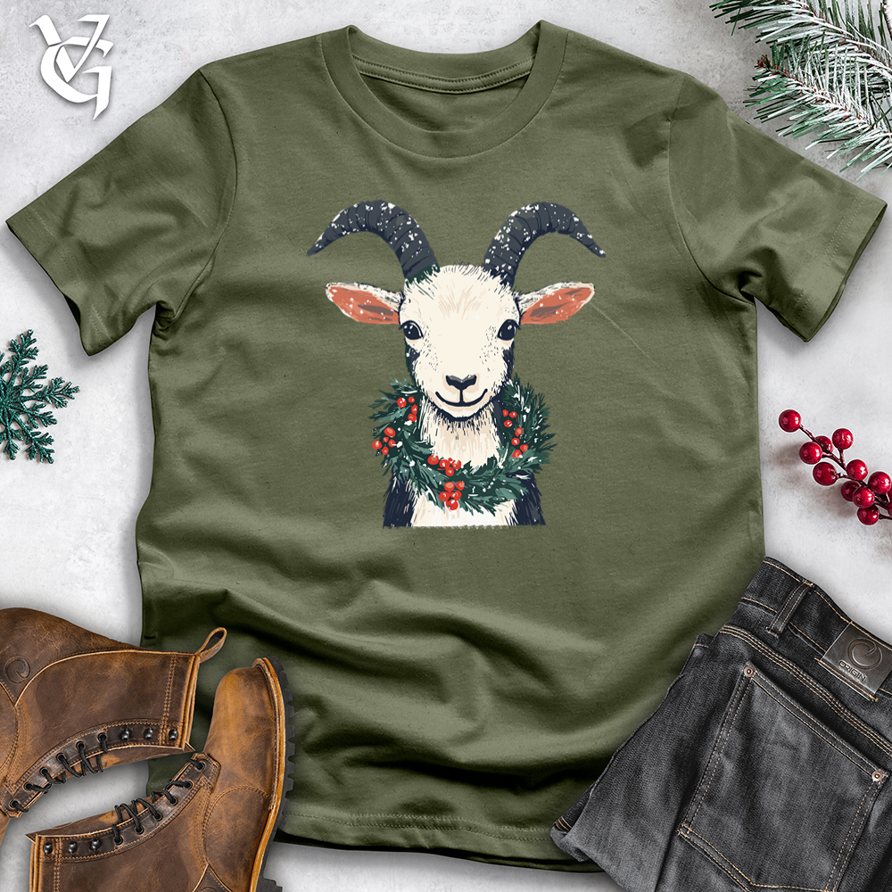 Christmas Goat Softstyle Tee
