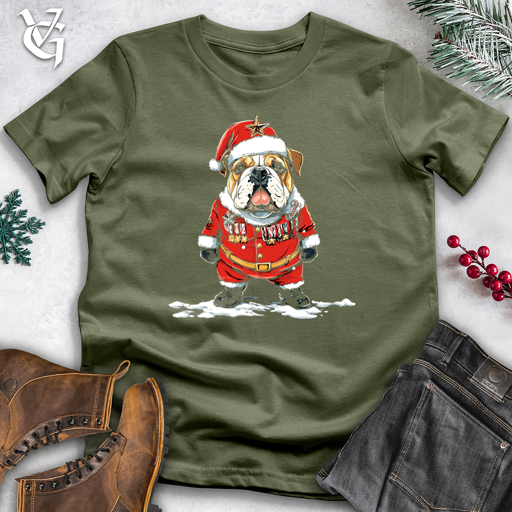 Sgt Bulldog Santa Softstyle Tee