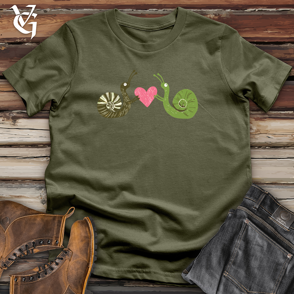 Snail Love Cotton Tee