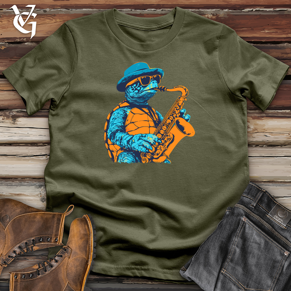 Turtle Sax Cotton Tee