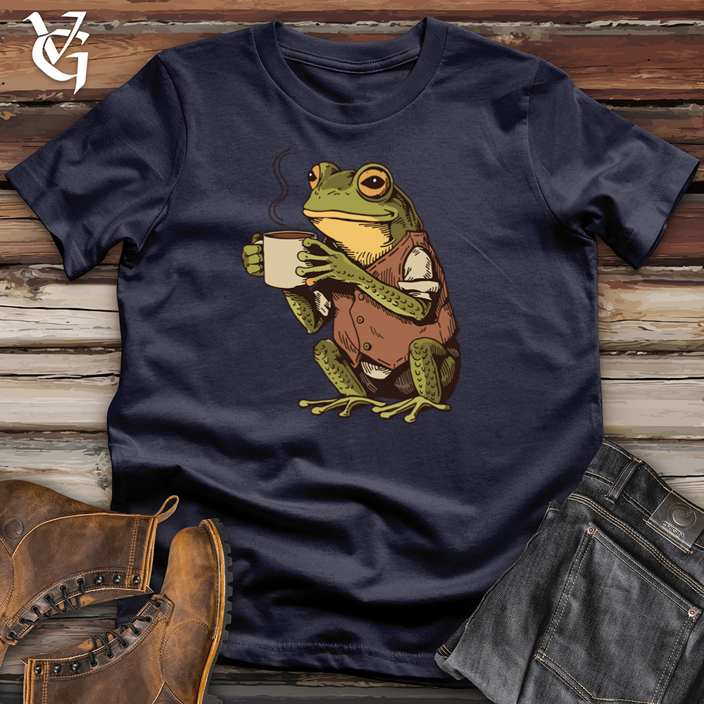 Coffee Frog Cotton Tee