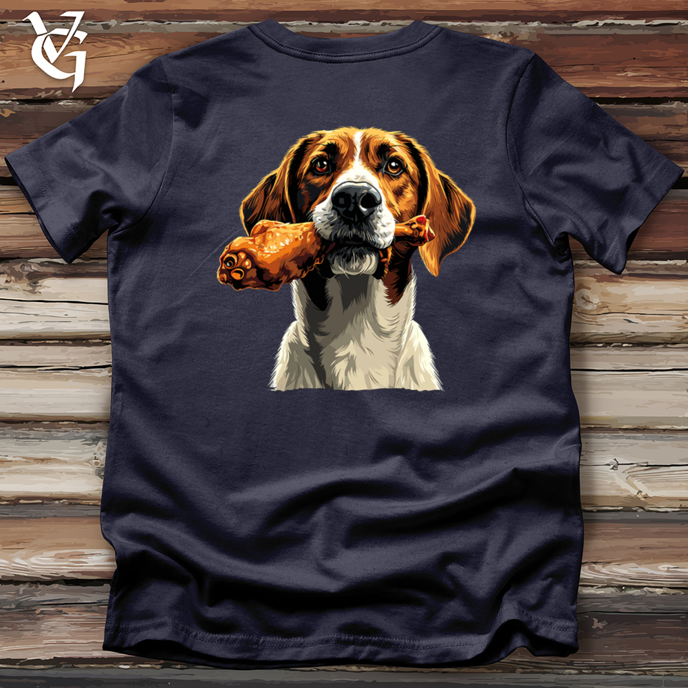Hound With Chicken Wings Cotton Tee